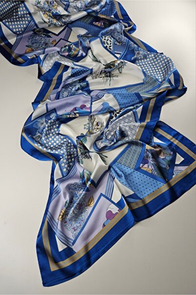 shalya scrafs Buket Pattern Modern Voile Silk Shawl Accessory Shoulder Shawl ...
