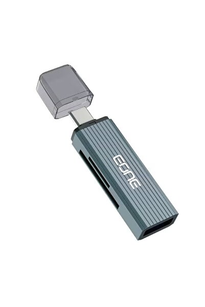 EONE قارئ بطاقات بمنفذ Type-C، محول SD وTF وUSB 2.0، قارئ بطاقات 3 في 1، سرعة...