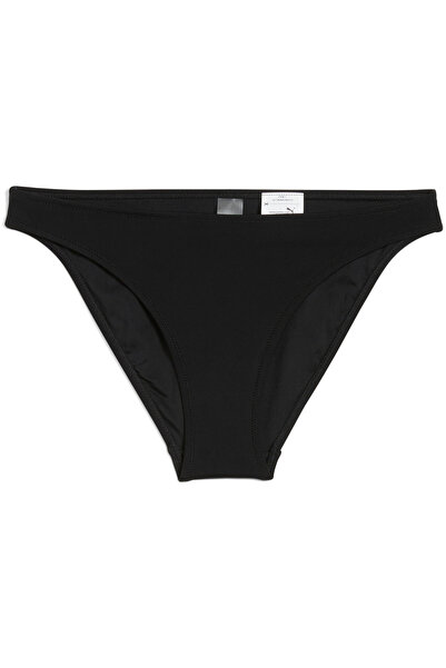 Puma Slip de baie pentru femei, model clasic, 1 buc., negru, pentru femei