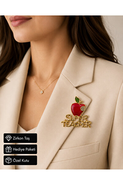 HER ŞEY NOTA www.herseynota.com Öğretmenlere Özel Elmalı “Super Teacher” Kris...