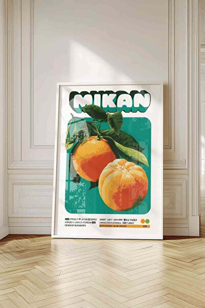 Buka Shops Mandarin Fruit Painting Retro – Vintage Illustration Art Poster – ...