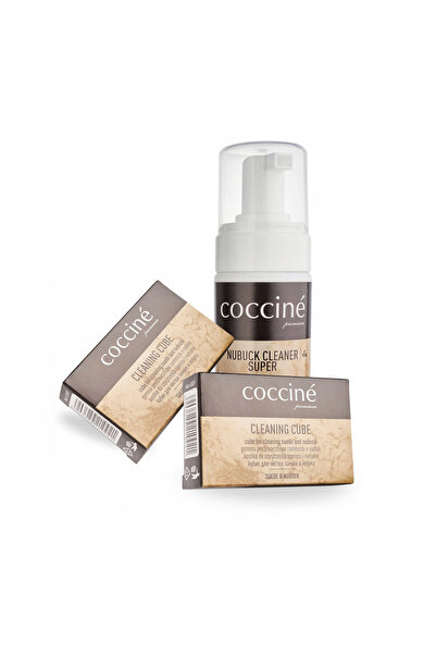 Coccine Kit de curatare pentru piele intoarsa si nubuc, Coccine, 2 radiere si...