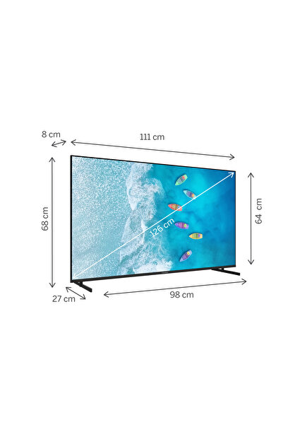 THOMSON 50UG4S15 50 İnç 126 Ekran 4K UHD LED Google Smart TV, HDR10, Dolby Audio, Sesli Kontrol, HDMI 2.1