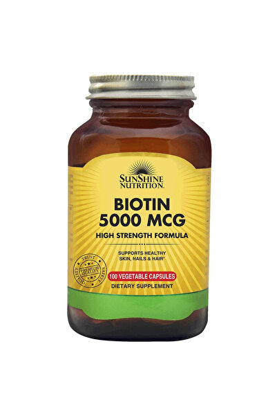 Sunshine Nutrition SUNSHINE HAIR MAX 5000MCG BIOTIN+COLLAGEN TAB 100S