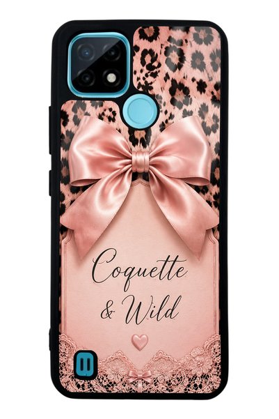 Spoyi Realme C21 Coquette Wild Bow Design Glossy Phone Case