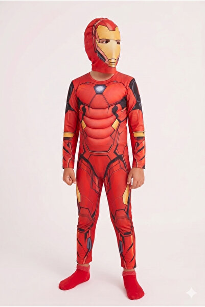 Sibel Günay Butik Kostim mišićavog dečaka Iron Man - Kostim superheroja Iron ...