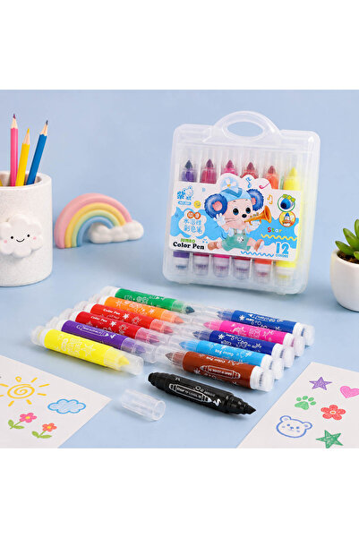 Midi Jumbo Crayons Art Set for Kids - 12 Colors