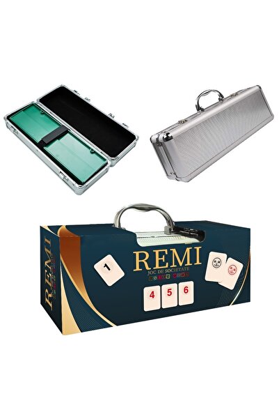 Robentoys Joc Remi in cutie de aluminiu