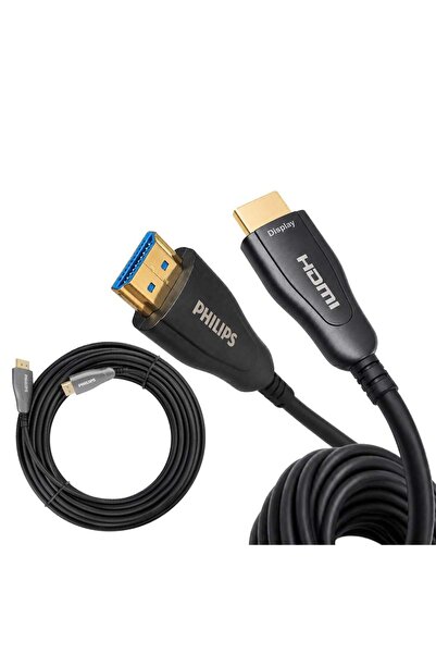 Philips Swr3019W/93 45 Meters 4K 60Hz Aoc Fiber Optic HDMI Cable Zinc Alloy Body