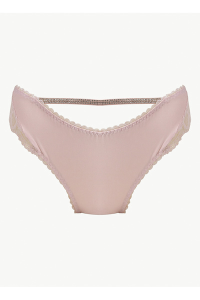 Magic Form Pudra Kadın Dantel Bikini Külot 686