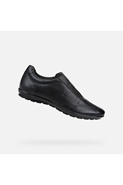 Geox Pantofi negri de ocazie pentru bărbați Uomo Symbol