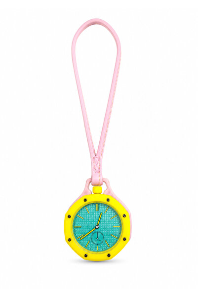 DAT 1pc Octagonal Pendant Lanyard Watch, Trendy Unisex Quartz Hanging Neck Wa...