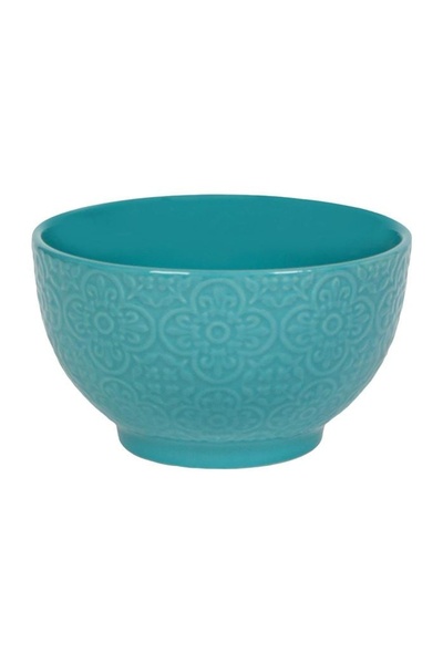 OEM Bol verde din ceramică 650 ml, model reliefat, elegant și practic pentru ...