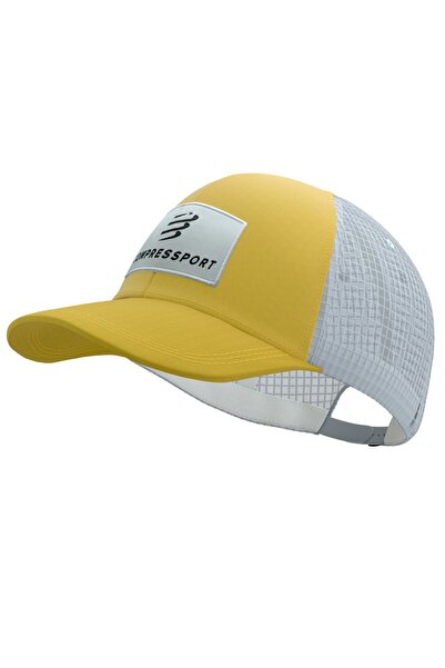 Compressport Șapcă Trucker 6P FW 2025-Galben/Alb