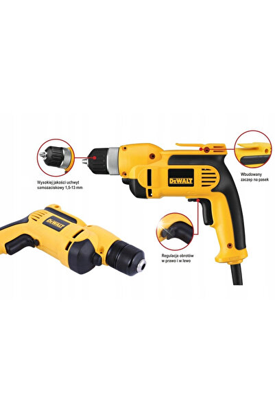 Dewalt Mașină de găurit cu percuție 701W DWD112S-QS