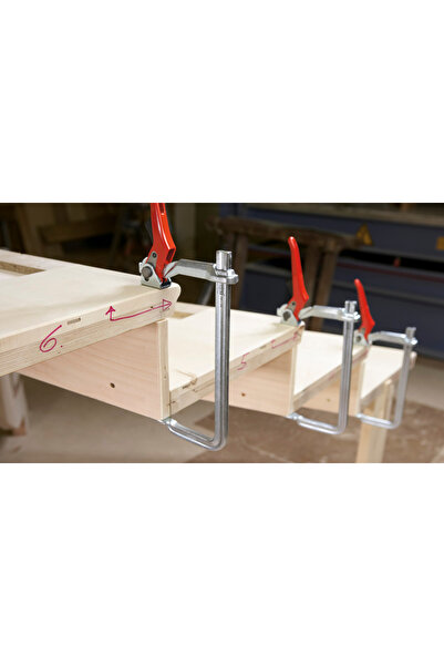 Bessey Clemă cu pârghie din oțel pentru montaj, tip instalator, GSH 400*120MM...