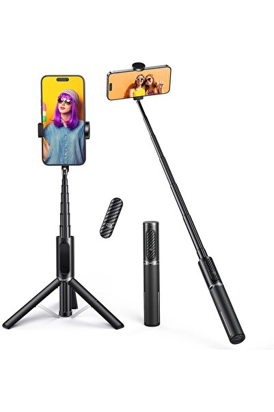 ATUMTEK Stick selfie cu trepied, telecomandă, compact și stabil, rotație 270°...
