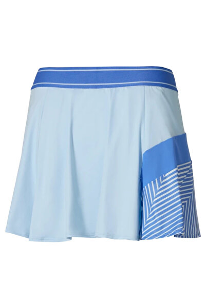 MIZUNO Stargazer Flying Skirt Kadın Tenis Eteği Mavi