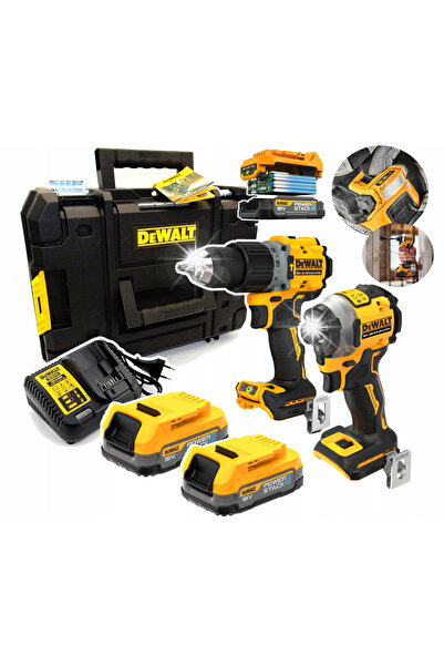 Dewalt Set mașină de înșurubat 18V 2*1.7AH