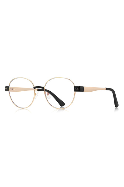 Techsuit Ochelari anti-lumină albastră Reflex PC (3175) - pentru Femei, Rotun...