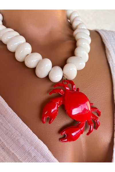 AKA DESIGN Summer Large Crab Necklace