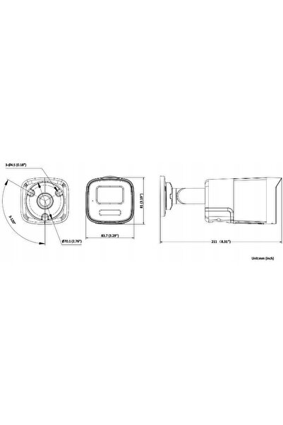 Hikvision Cameră IP DS-2CD1T47G2H-LIUF/SL(2.8MM)PL ColorVu 4 Mpx