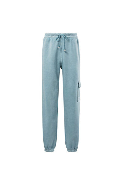 Reebok Pantaloni de trening clasici din fleece pentru bărbați, mărimea L
