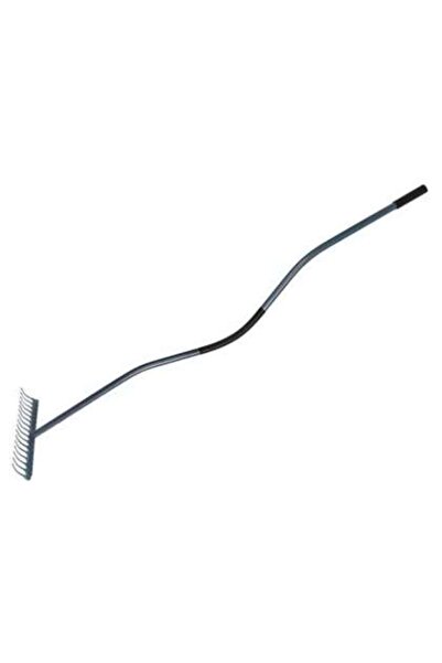 Polonia Grebla Metalica Cu Maner Metalic 150cm / 12 Dinti