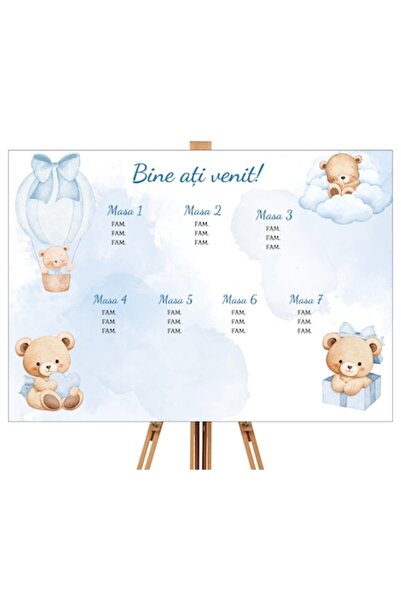 OEM Panou primire Invitații model 1, dimensiune 30x42cm, laminate