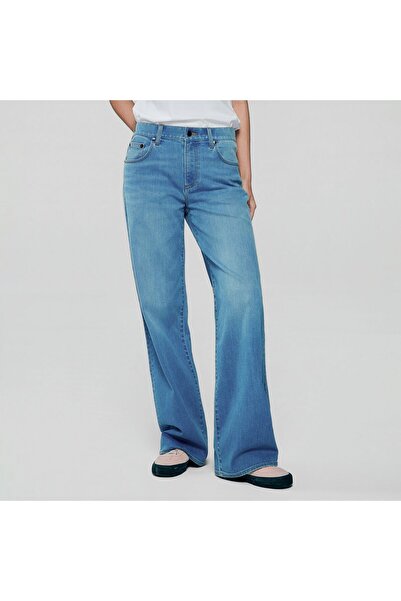 Giordano Women High Waist Loose Denim Jeans