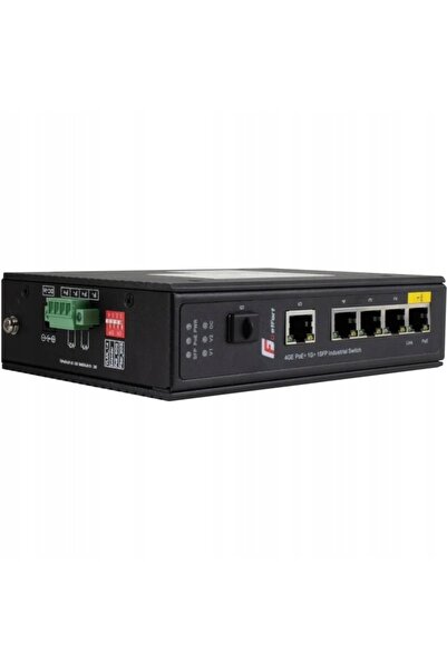 NO BRAND SWITCH POE GETFORT INDUSTRIAL POE 4GE+1GE+1SFP (-40/80)