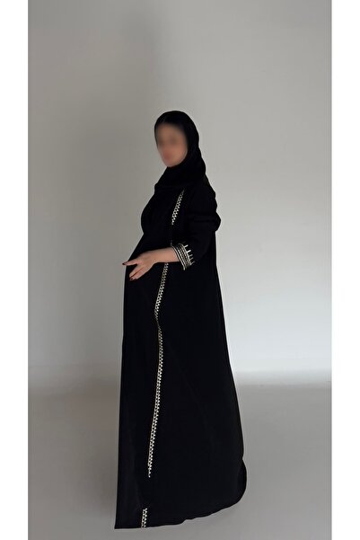 elegant veil Suar Abaya... Sophisticated Details Give You an Elegant Appearan...