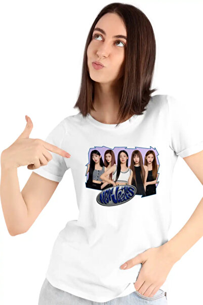 OEM Γυναικείο T-shirt NewJeans Minji Hanni Kpop Merch
