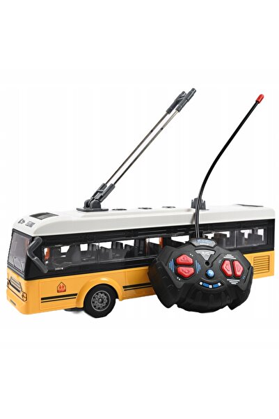 Midex Autobuz telecomandat, autobuz galben cu telecomandă, mașină cu telecomandă