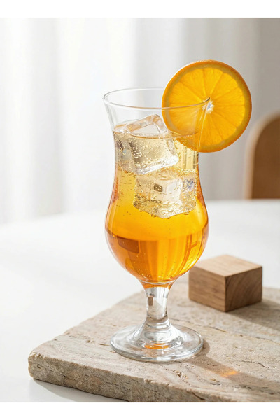 Altijara Glass Cocktail Glass 390ml 1 Piece Cocktail and Soft Drink Glass Cof...