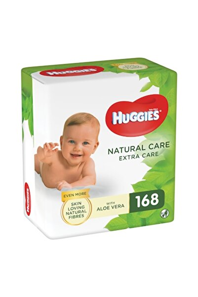 Huggies Șervețele umede Care Extra Care, 3 pachete x 56, 168 bucăți