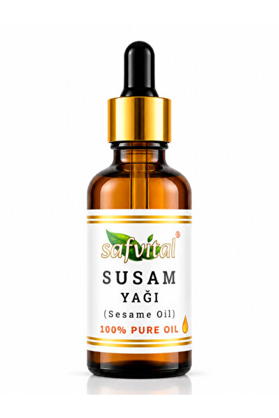 safvital Sesame Oil 50 ml Cold Pressed Natural Hair Care Oil Nourishing Moist...