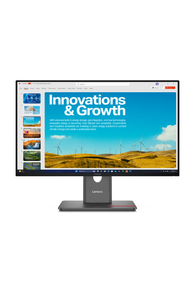LENOVO ThinkVision P24QD-40 23.8 " Οθόνη QHD με USB Hub
