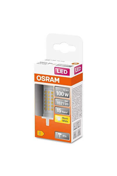 Osram Bec led line r7s 12w (100w) 1521 lm lumina calda (2700k) 78mm √ò29mm