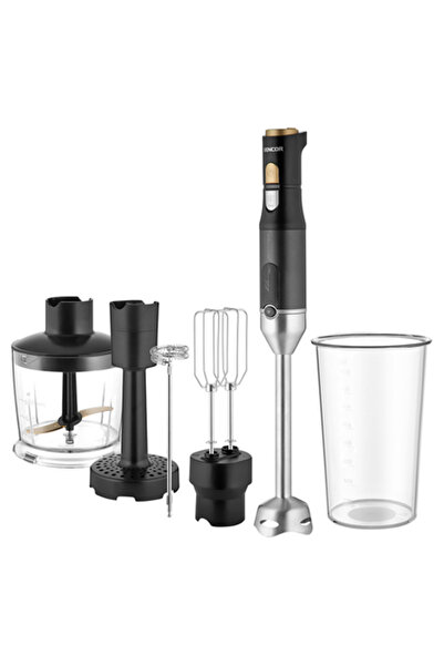Sencor Set blender de mână 4-în-1, 1200W, cu accesorii