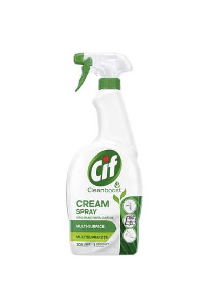 Cif Почистваща пяна спрей за различни повърхности - Cleanboost Multi-Surface ...