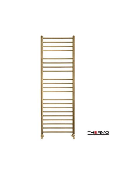 Thermo Θερμαινόμενη Πετσετοθήκη Μπάνιου Inox BELLAVIA 150x50 Βουρτσισμένο Ορε...
