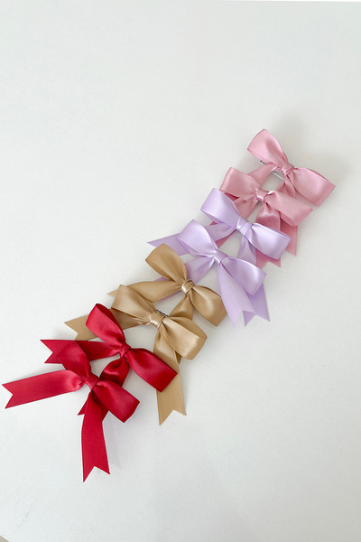 COOLMINIES Baby Girl Children's 8-Piece Bow Clip Buckle Set