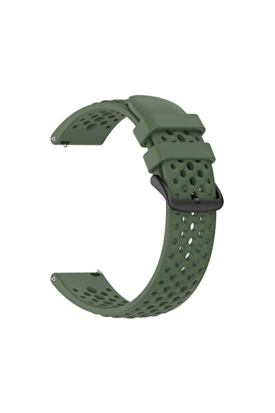 OEM Λουράκι σιλικόνης με μοτίβο ροής αέρα για Oneplus Watch 3 46mm Πράσινο