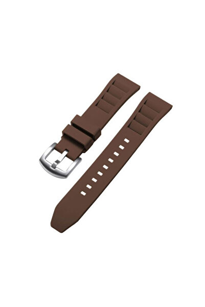 OEM Λουράκι Σιλικόνης Air Pattern Amazfit Neo Καφέ