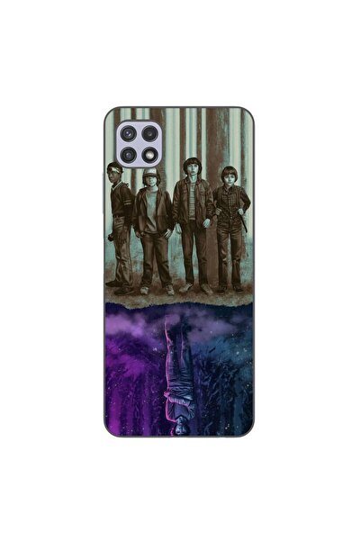 OEM Husa compatibila cu Samsung Galaxy A22 5G Silicon Gel Tpu Model Stranger ...