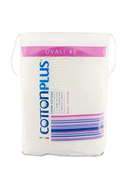 Cotton Plus Dischete Demachiante Ovale - Cotton Plus, 100% Bumbac, 9 x 7 cm, ...