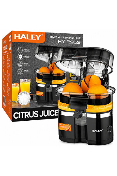HALEY Storcător Electric pentru Citrice HY-2969, 650W, 15.000 RPM, Recipient ...