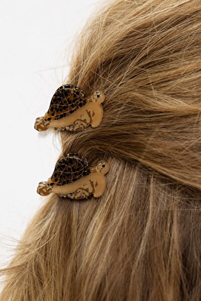 New Obsessions 2 Pieces 2 cm Mini Sea Creatures Acetate Children's Hair Clips