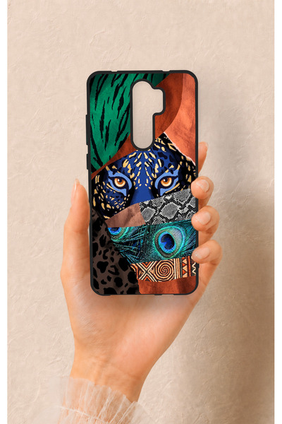 Vip Case Redmi Note 8 Pro Compatible Amazon Tiger Pattern Silicone Case